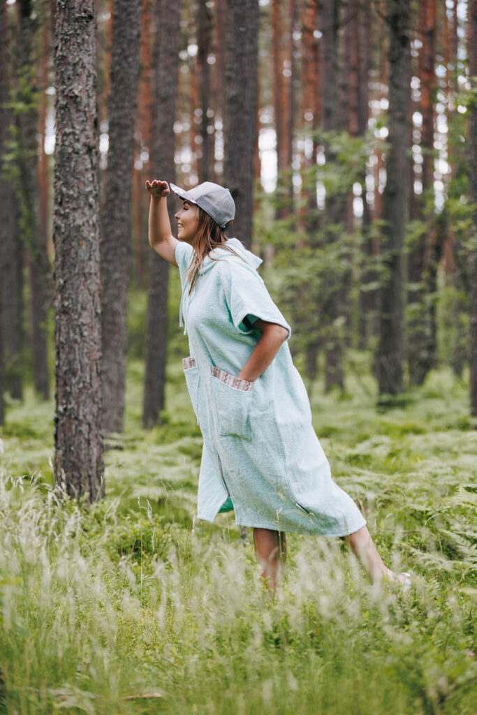 Premium Ponchovares – Akvamariin, M